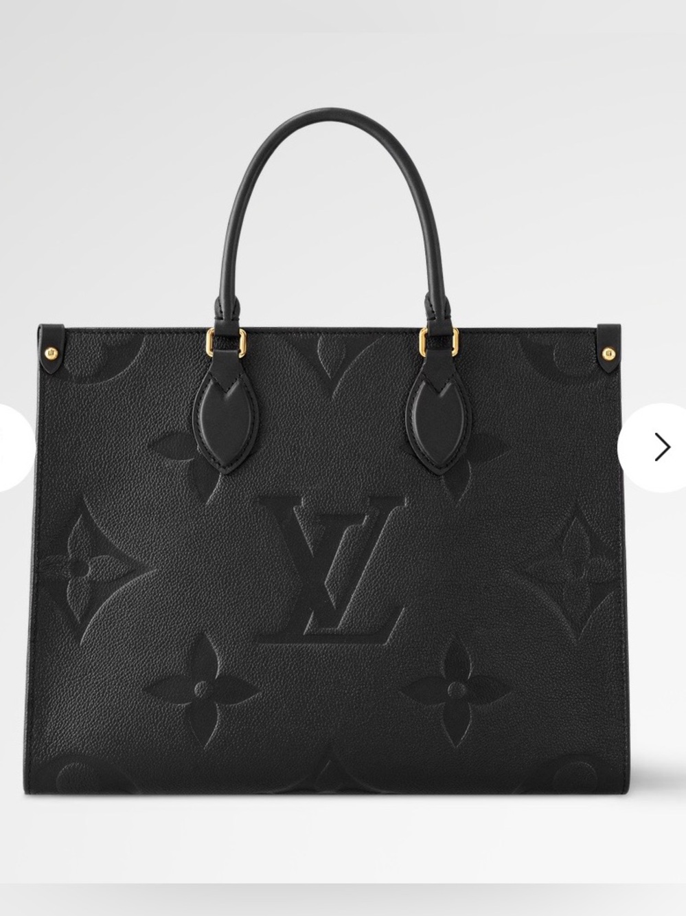 ⭐️LOUIS VUITTON Onthego MM Tote Bag in Monogram Empreinte⭐️